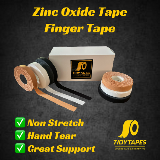 Zinc oxide finger tape twin pack