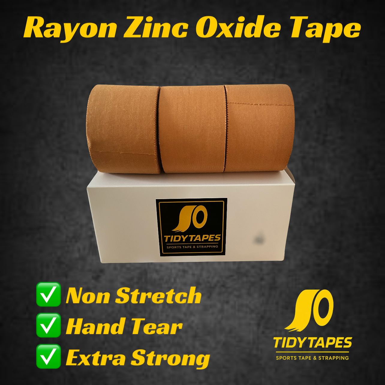 Zinc oxide Tan Tape